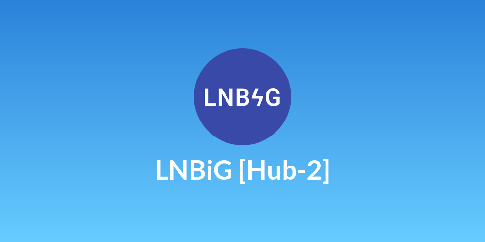 LNBiG [Hub-2]