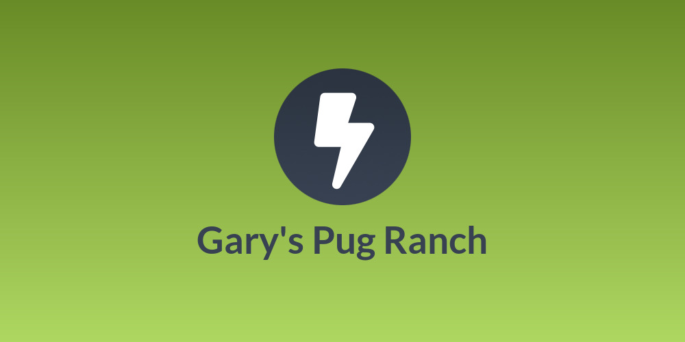 Gary's Pug Ranch