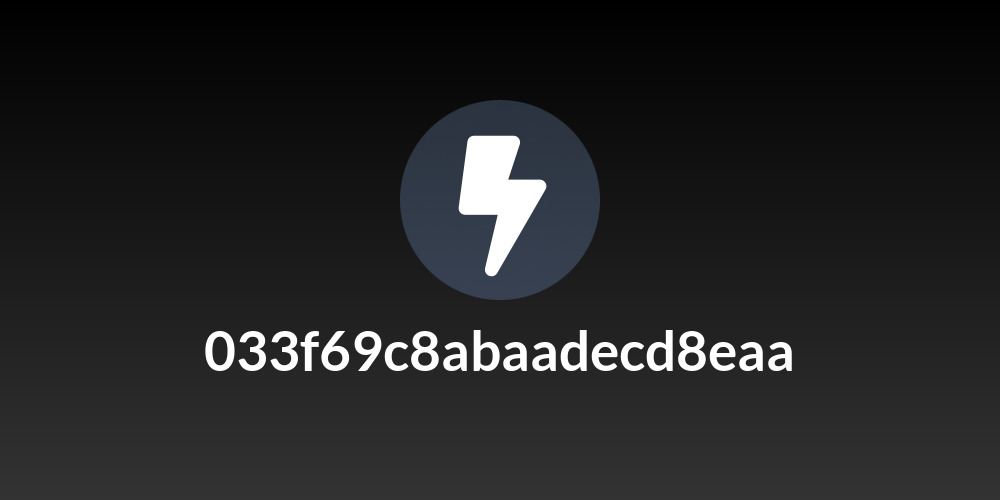 033f69c8abaadecd8eaa