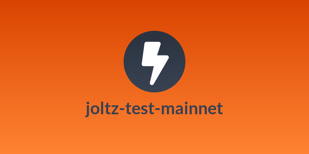 joltz-test-mainnet