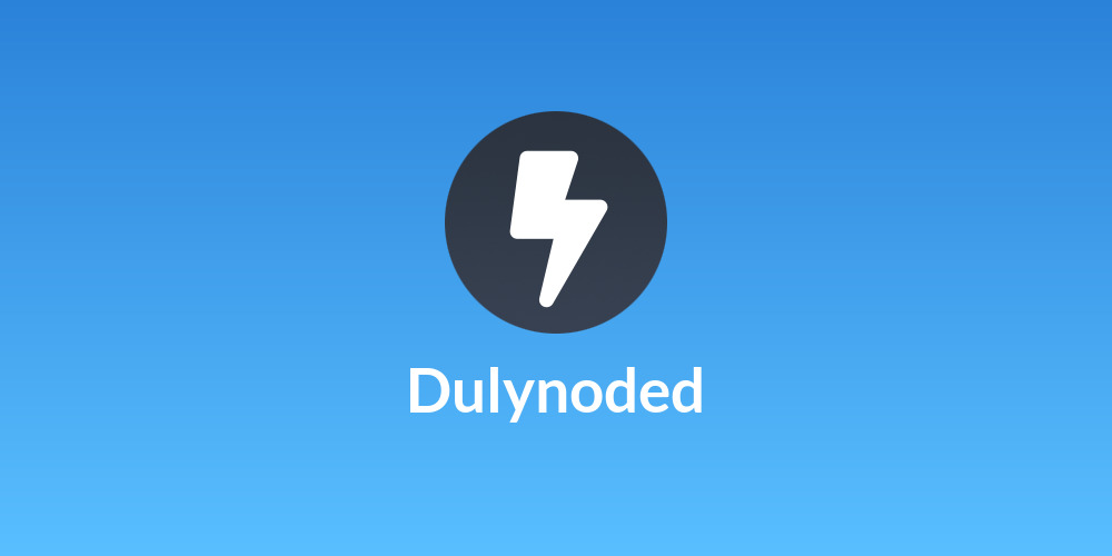 Dulynoded