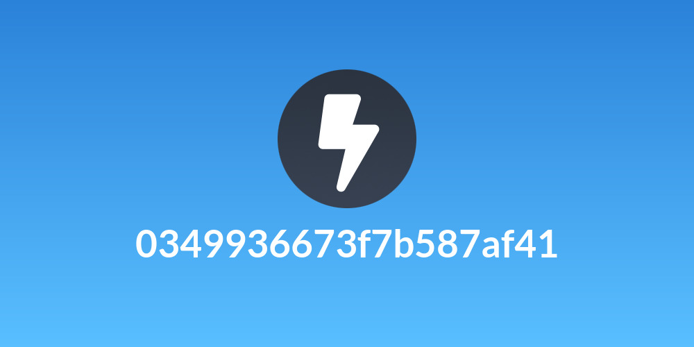 0349936673f7b587af41