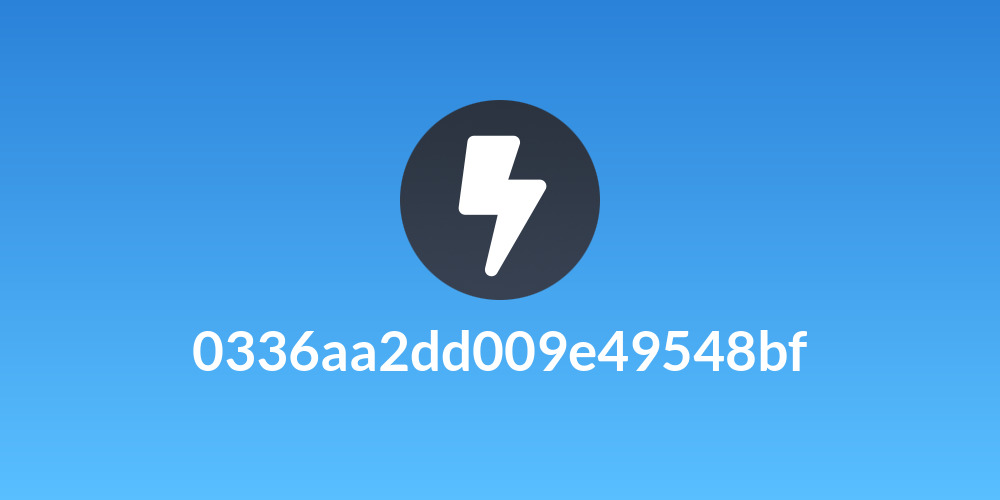 0336aa2dd009e49548bf