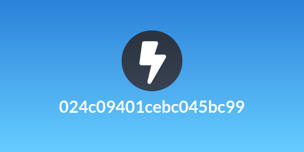 024c09401cebc045bc99