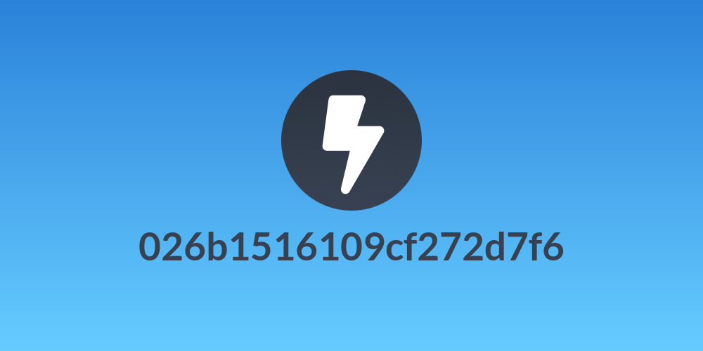 026b1516109cf272d7f6
