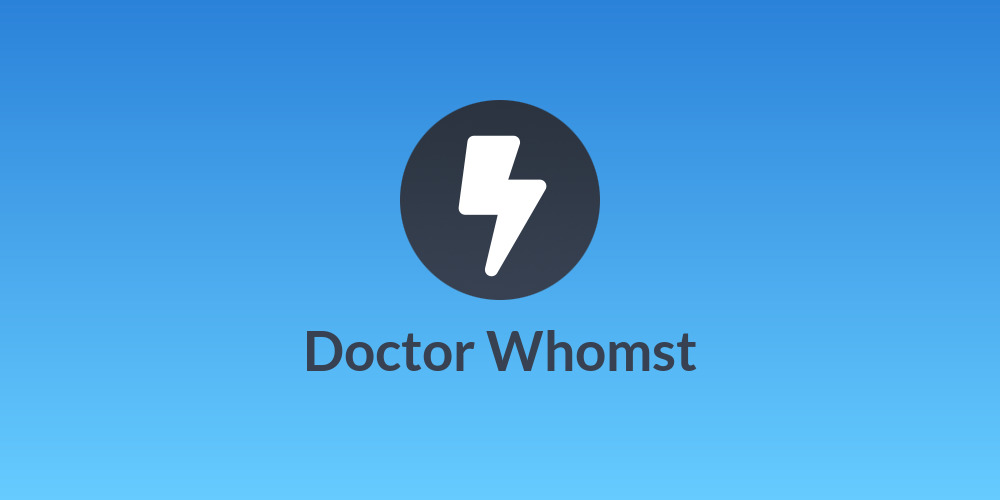 Doctor Whomst