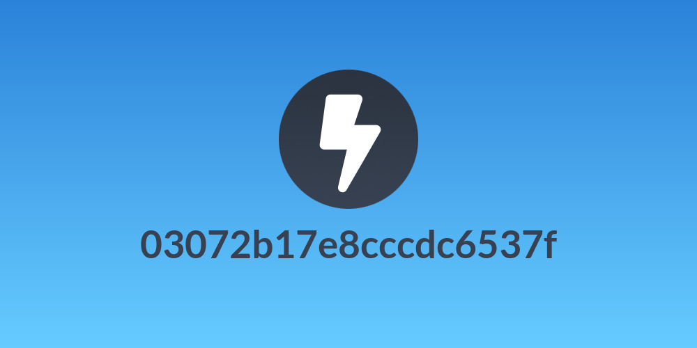 03072b17e8cccdc6537f