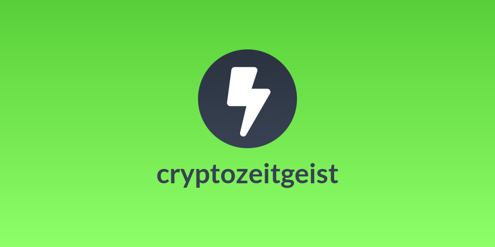 cryptozeitgeist