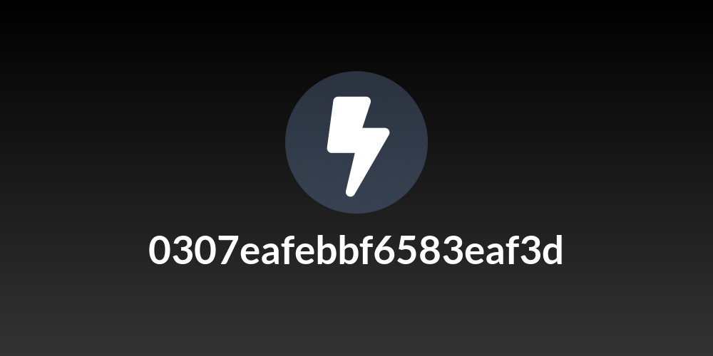 0307eafebbf6583eaf3d