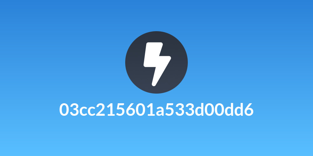 03cc215601a533d00dd6