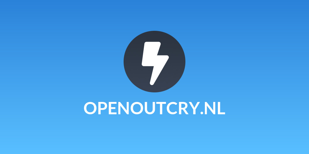 OPENOUTCRY.NL