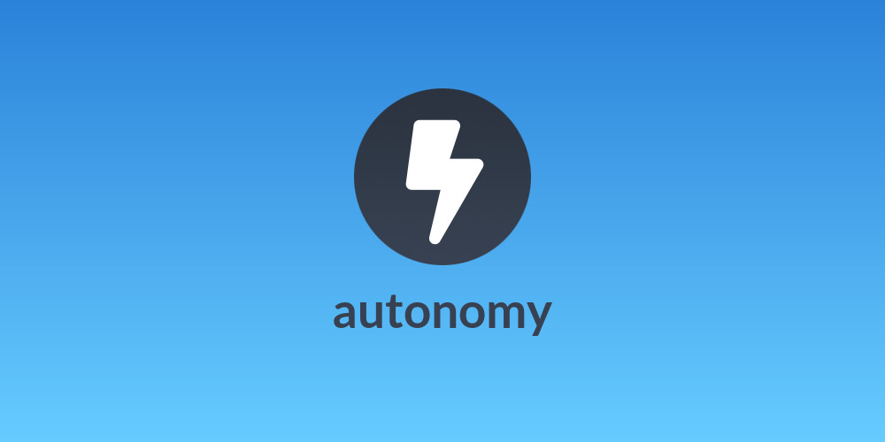 autonomy