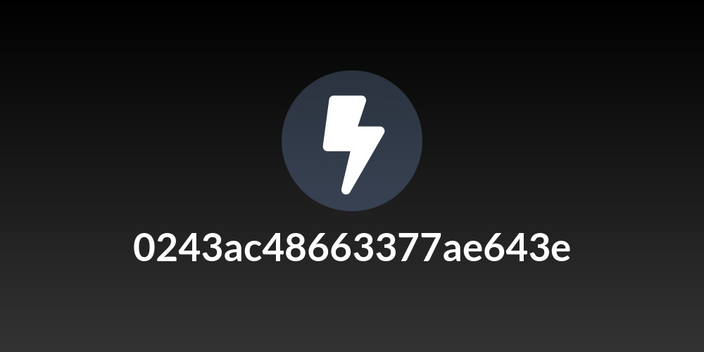 0243ac48663377ae643e