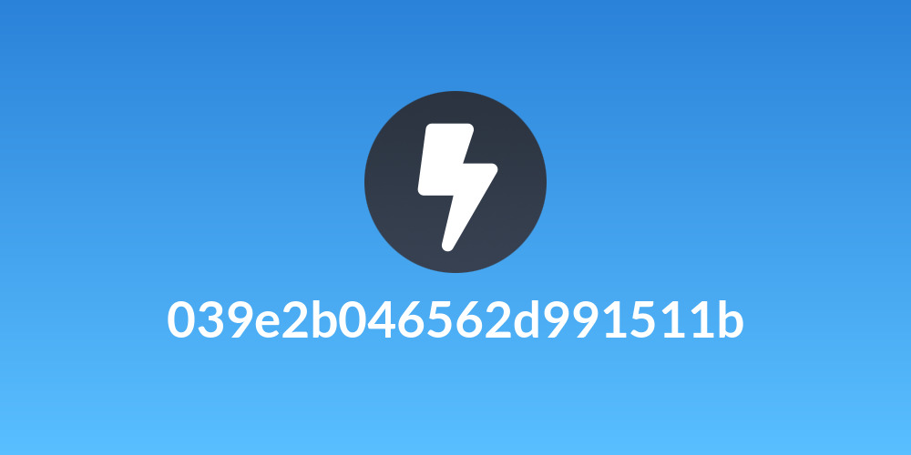 039e2b046562d991511b