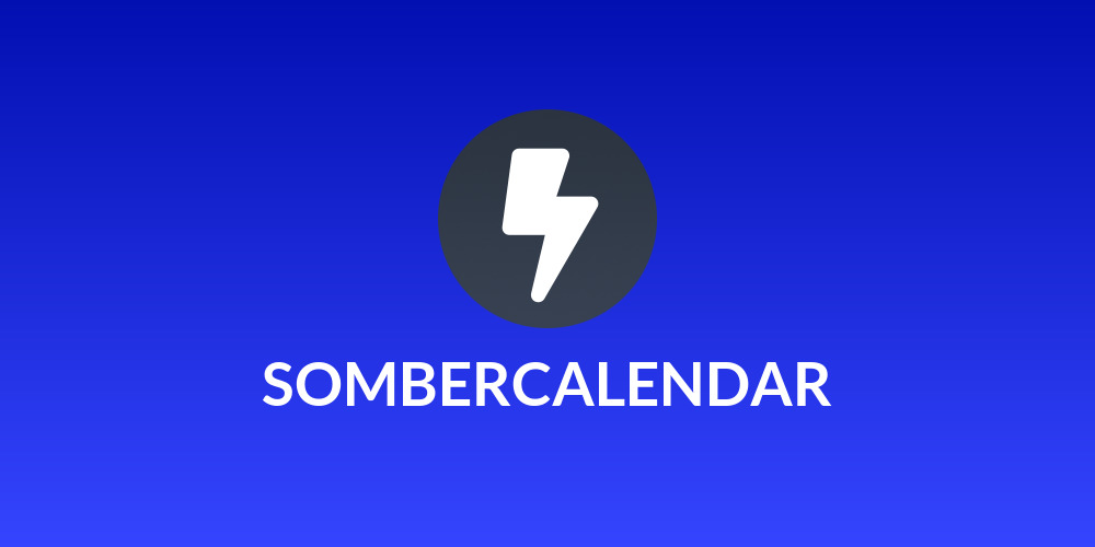 SOMBERCALENDAR