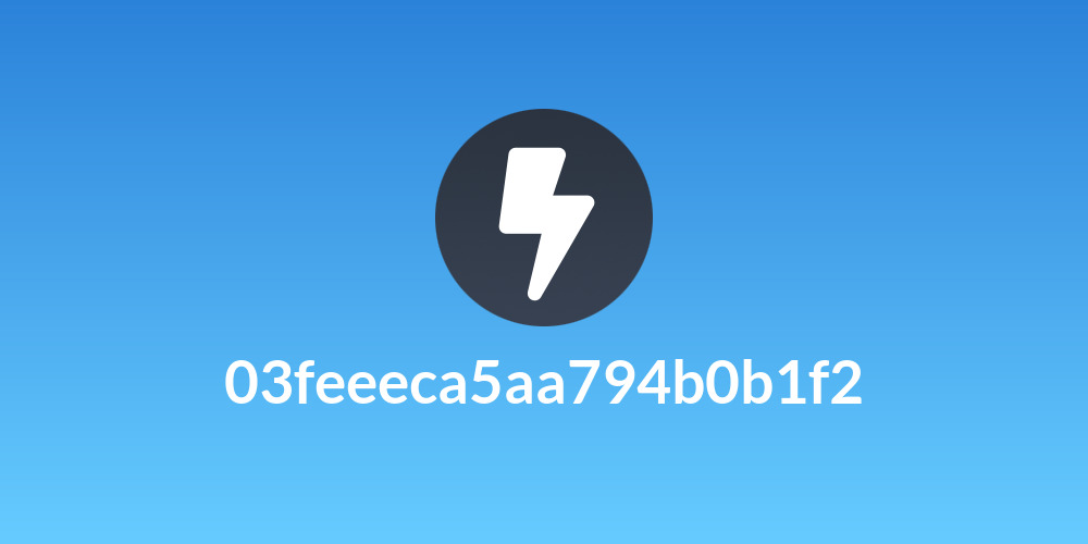 03feeeca5aa794b0b1f2