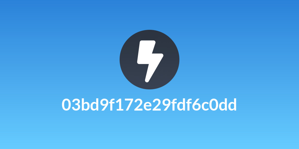 03bd9f172e29fdf6c0dd