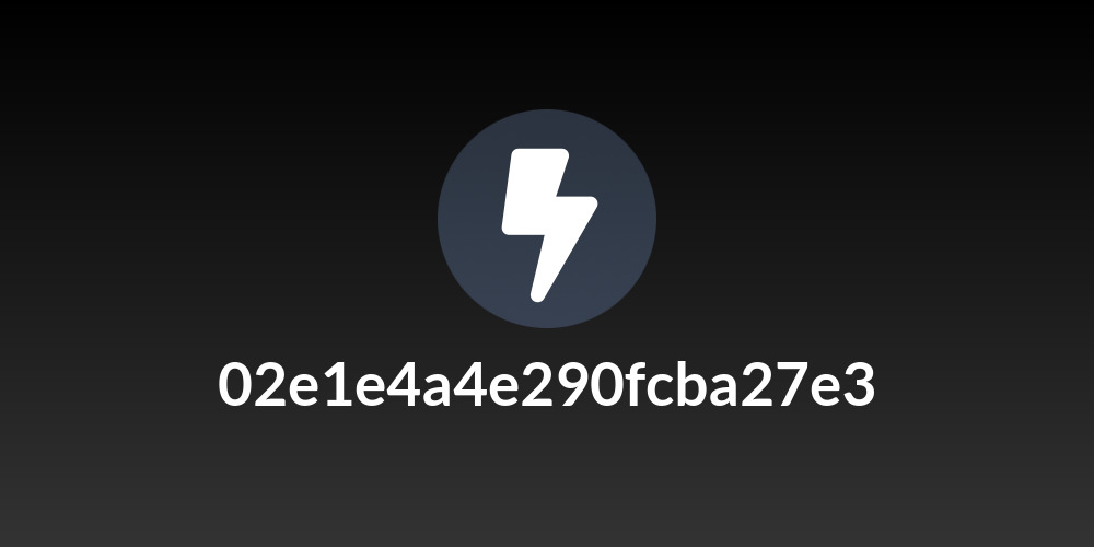 02e1e4a4e290fcba27e3