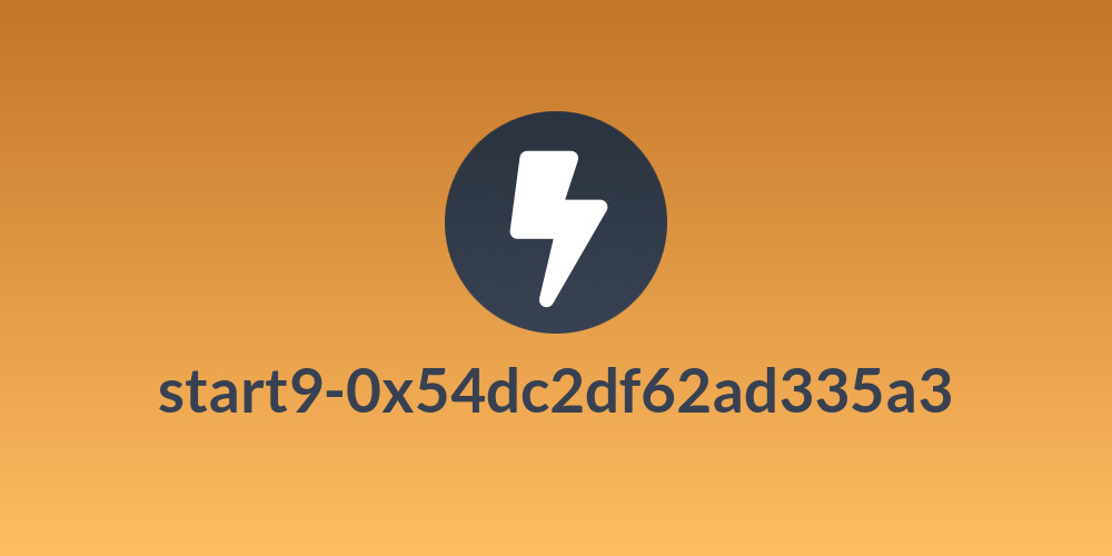 start9-0x54dc2df62ad335a3