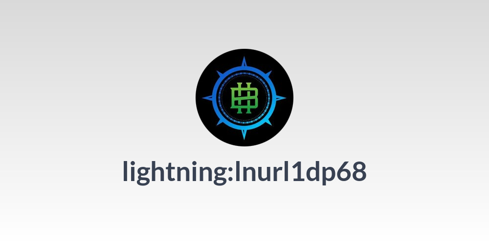 lightning:lnurl1dp68