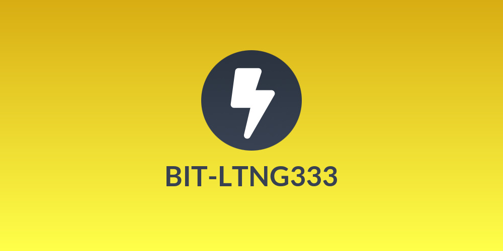 BIT-LTNG333
