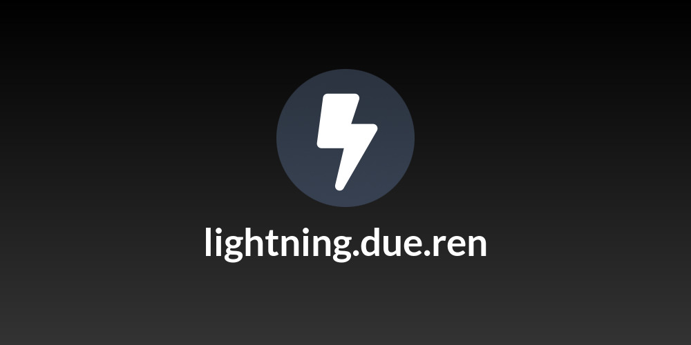 lightning.due.ren