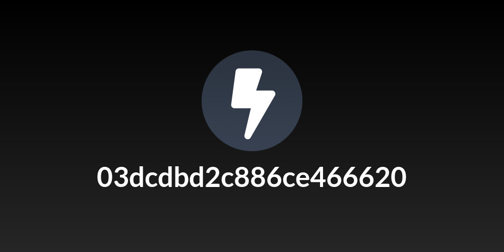 03dcdbd2c886ce466620