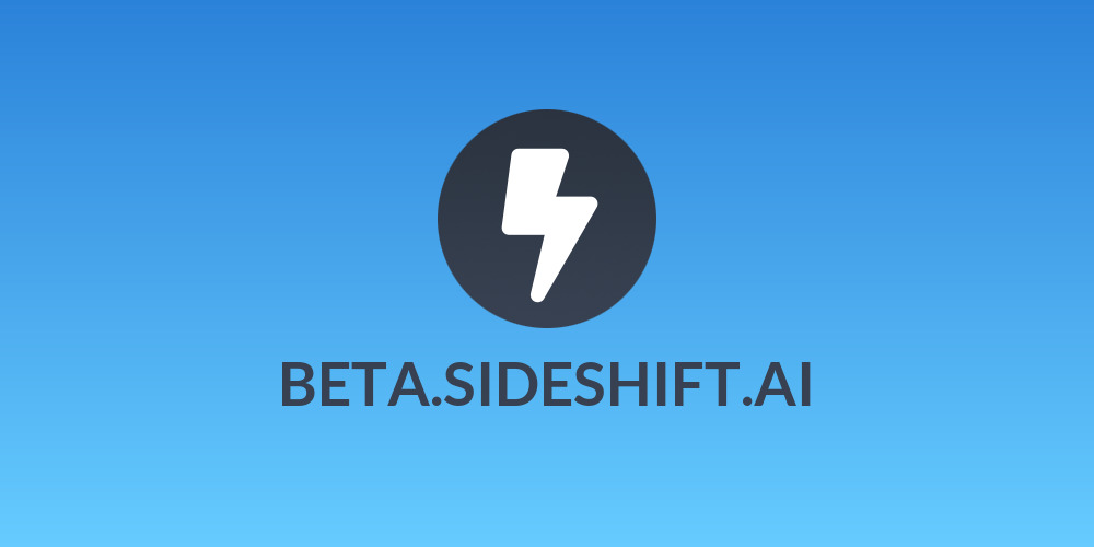 BETA.SIDESHIFT.AI