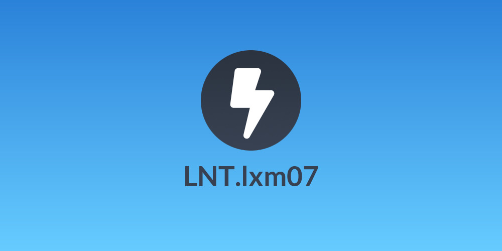 LNT.lxm07