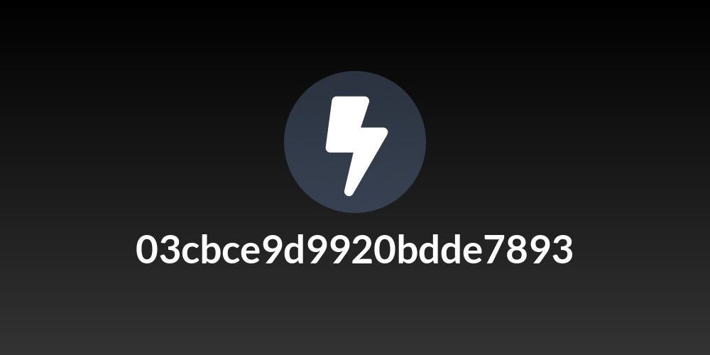 03cbce9d9920bdde7893