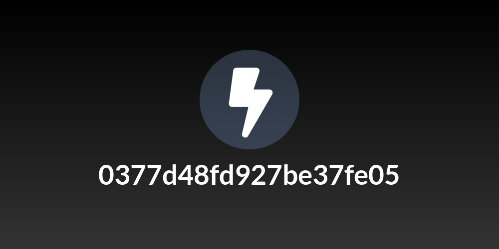 0377d48fd927be37fe05
