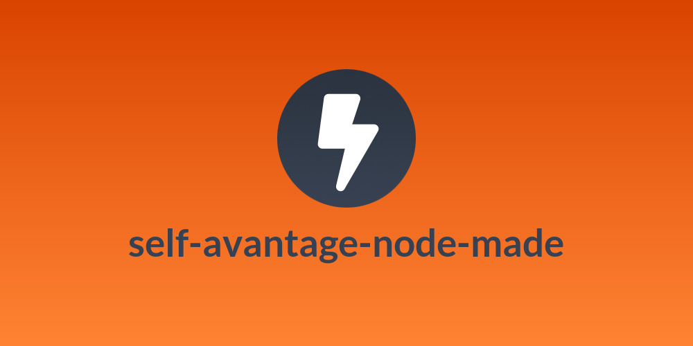 self-avantage-node-made