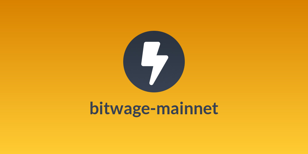 bitwage-mainnet