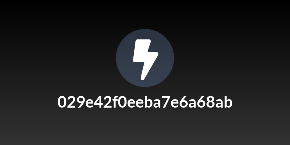 029e42f0eeba7e6a68ab