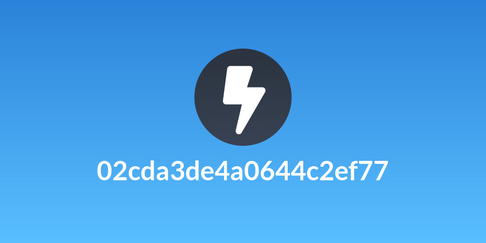 02cda3de4a0644c2ef77
