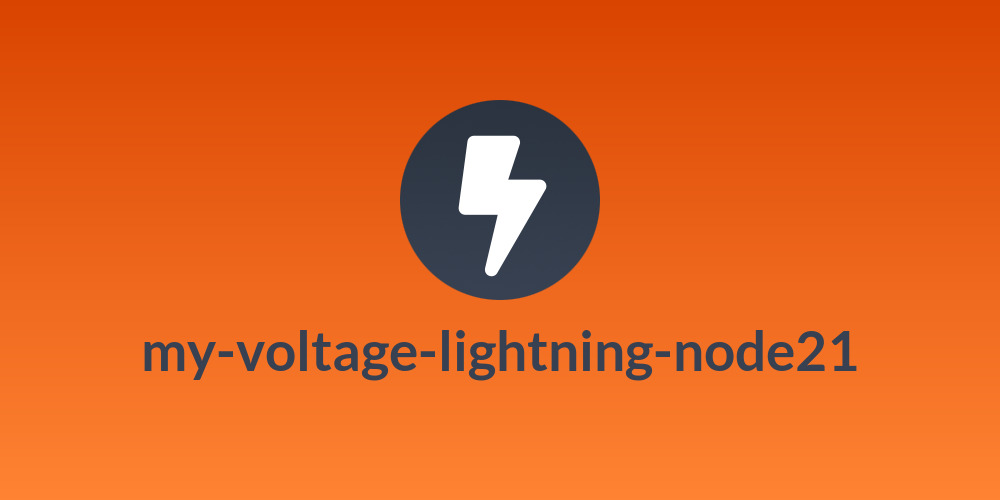 my-voltage-lightning-node21
