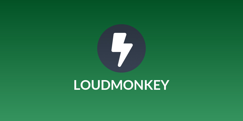 LOUDMONKEY