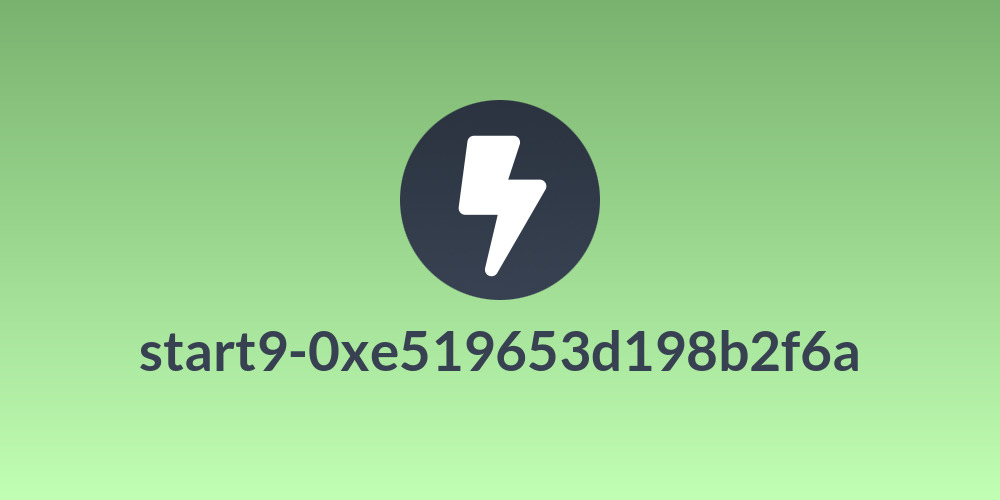 start9-0xe519653d198b2f6a