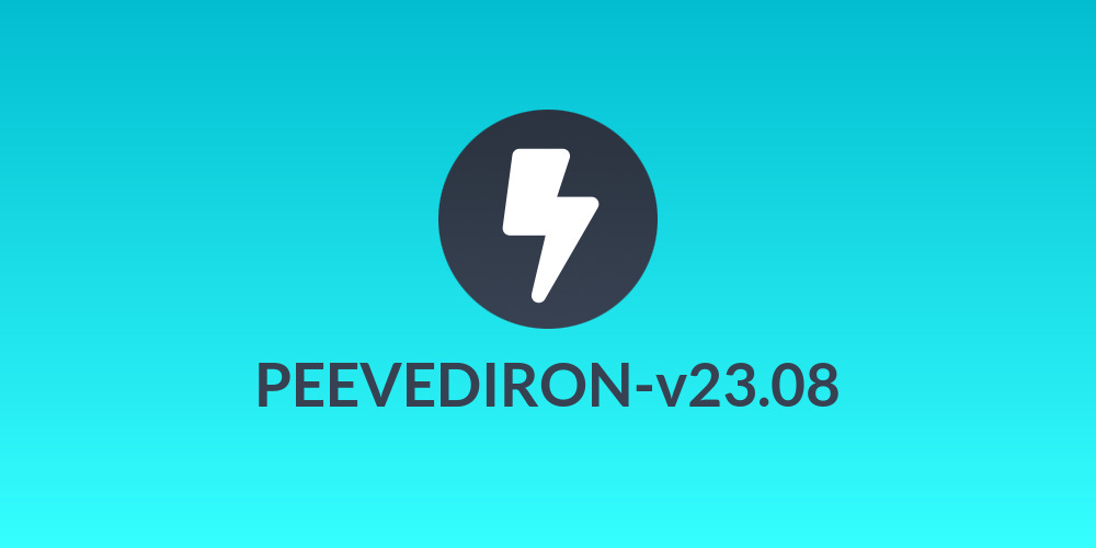 PEEVEDIRON-v23.08