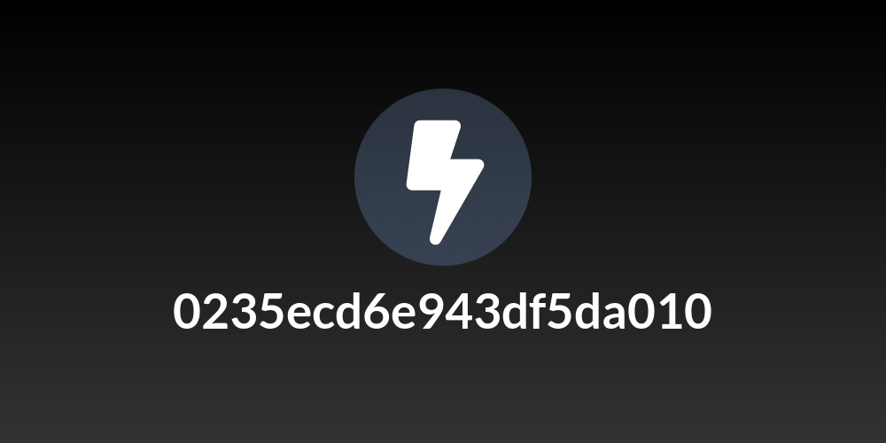 0235ecd6e943df5da010