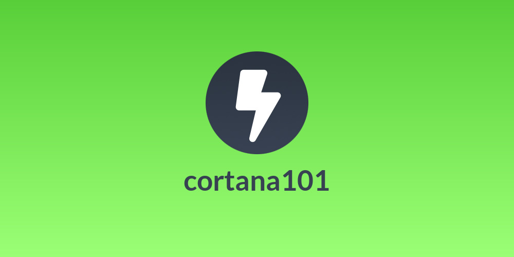 cortana101