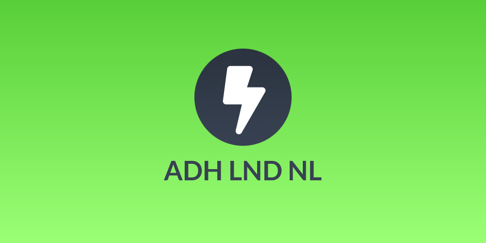 ADH LND NL