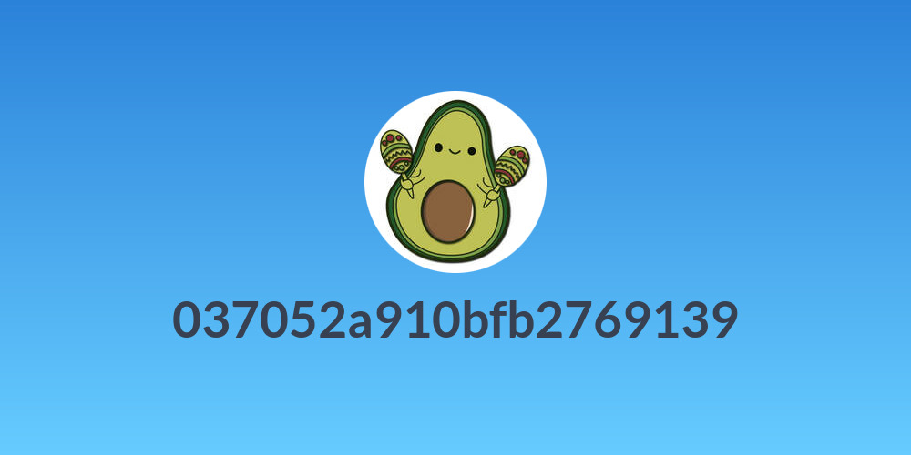 037052a910bfb2769139