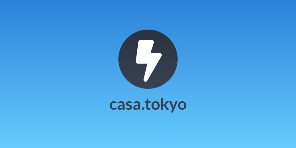 casa.tokyo
