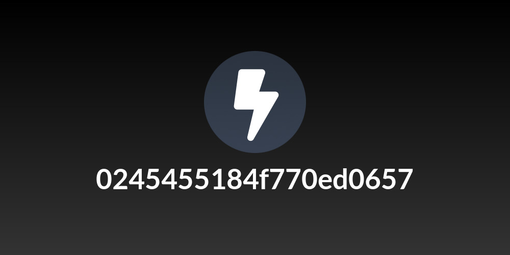 0245455184f770ed0657