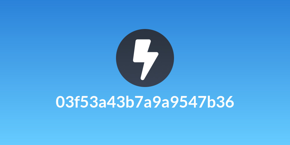 03f53a43b7a9a9547b36