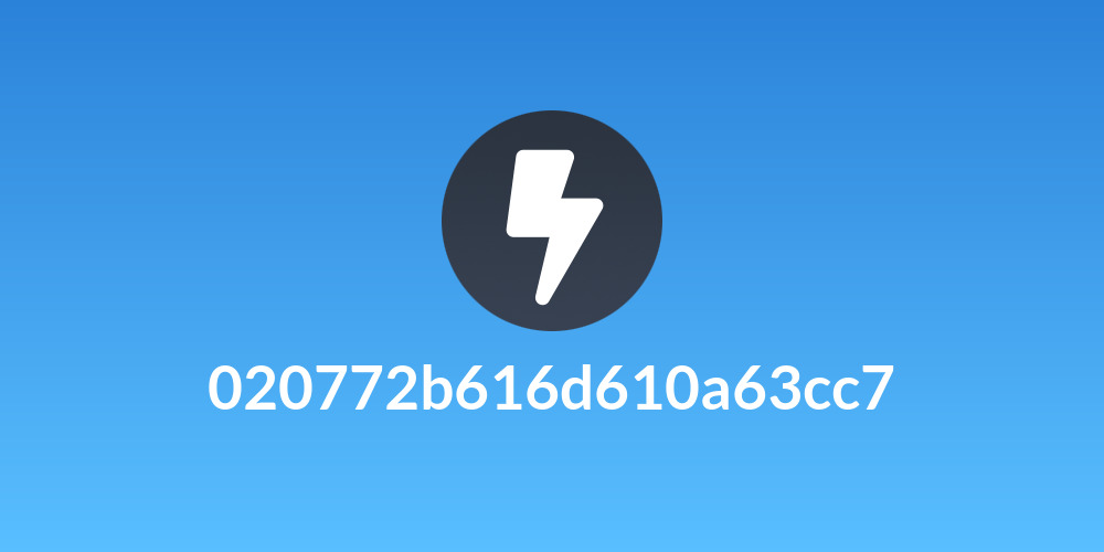 020772b616d610a63cc7