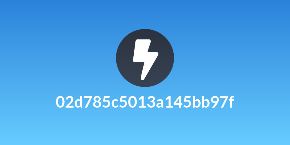 02d785c5013a145bb97f