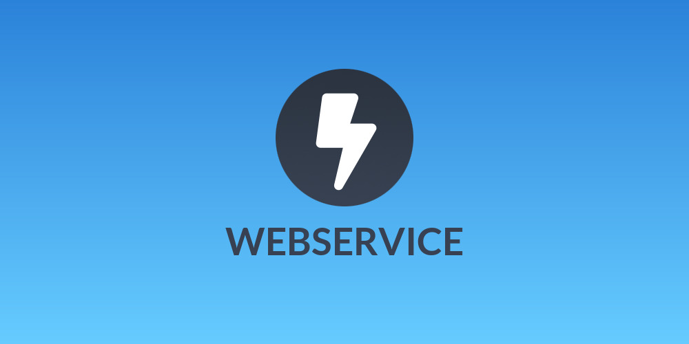 WEBSERVICE