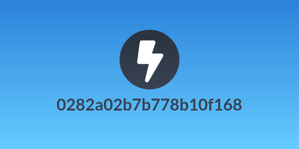 0282a02b7b778b10f168